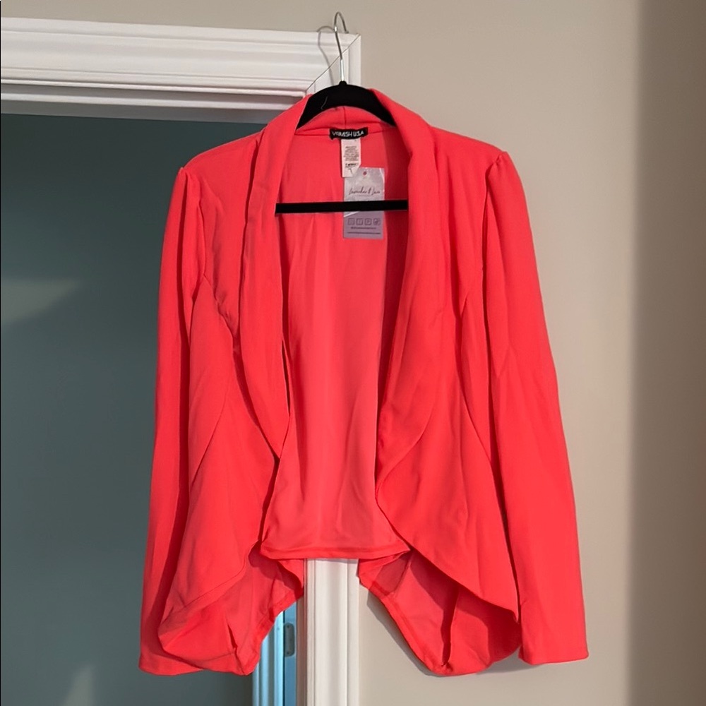Women's Bright Pink Blazer